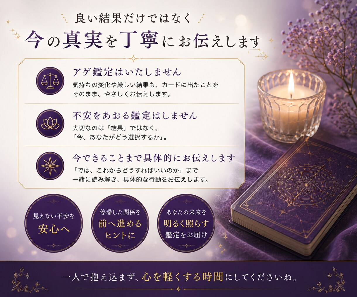 連絡が途絶えたお相手の本音と今後を鑑定します なぜ連絡が来ない？あの人の本音と次の一歩を読み解きます イメージ4