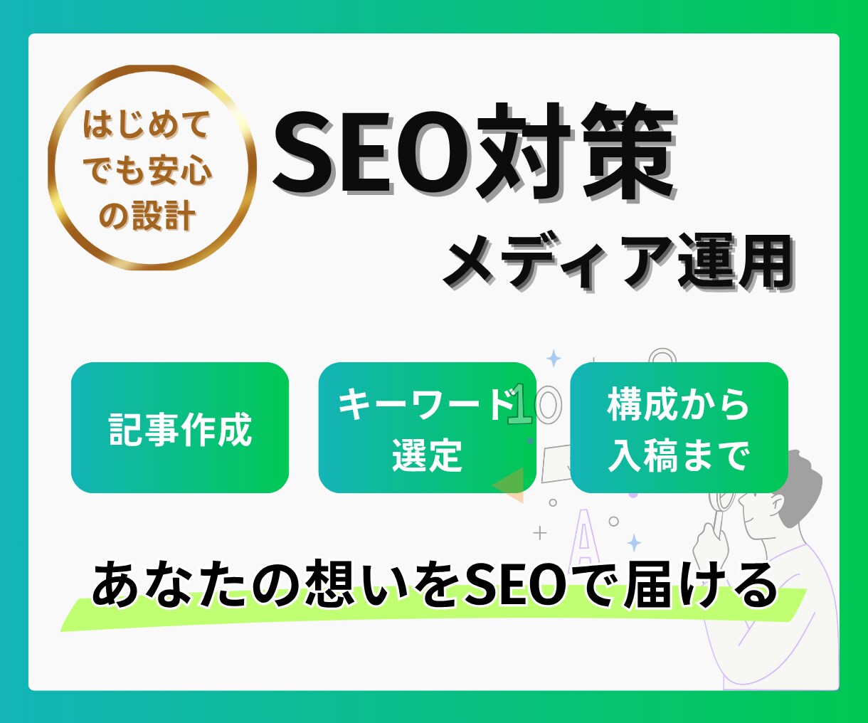 高品質★集客・売上アップにつながる記事執筆します 検索に強く、読まれる記事をご提供 イメージ1