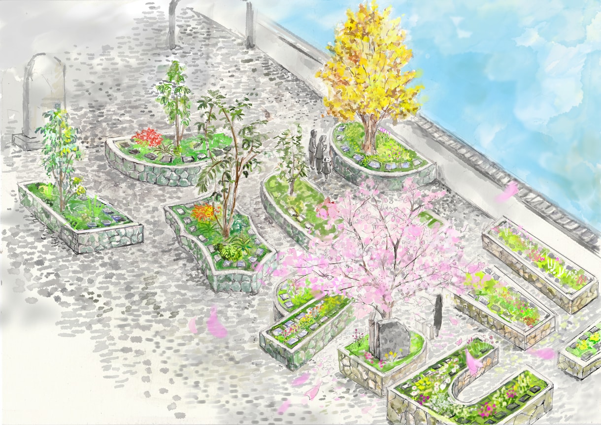 用途に合わせて美しい風景、背景、パース画を描きます アナログ、デジタル対応。背景、俯瞰図、マップイラストなど。 イメージ6