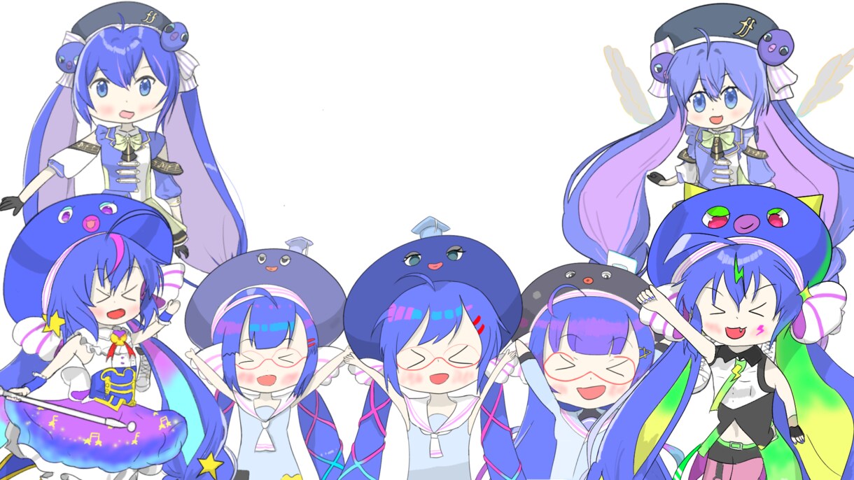 MVイラスト作成、TRPGの立ち絵描きます 迅速丁寧な対応で出来る限り要望にお応えします！ イメージ4