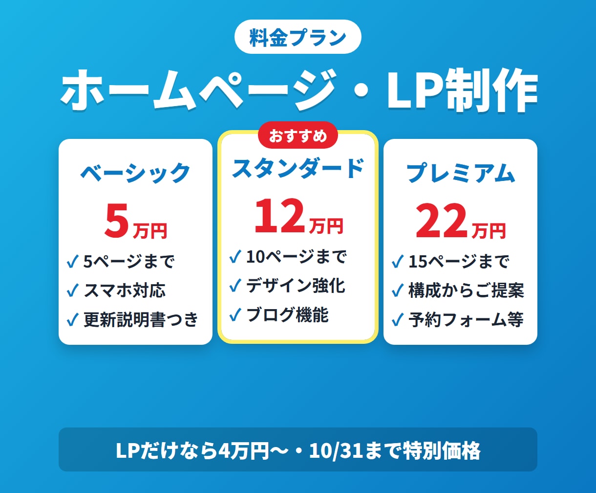 問い合わせを意識した、小さな会社のHPを作ります お知らせも写真も、制作会社を待たずに自分で差し替え イメージ2