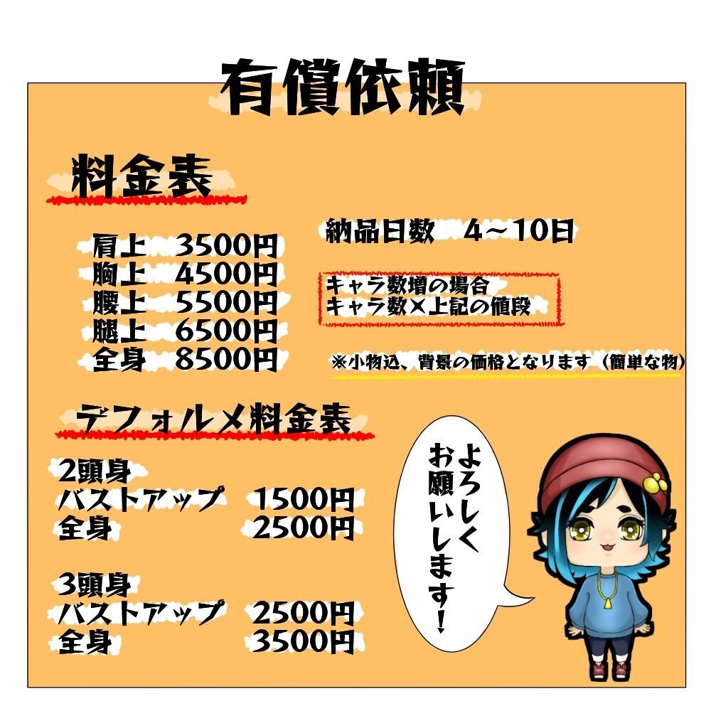 SNSアイコン描きます あなたのSNSをキャラクターアイコンにしませんか！！ イメージ1