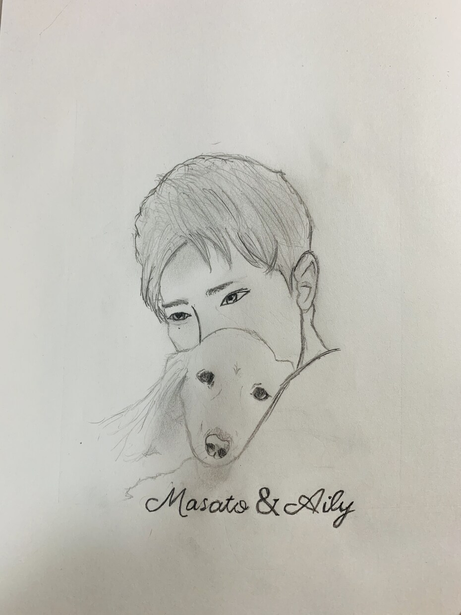 主に似顔絵等の絵を描きます なんと言いますか、言い方は悪いですが雑ですけど心を込めます。 イメージ2