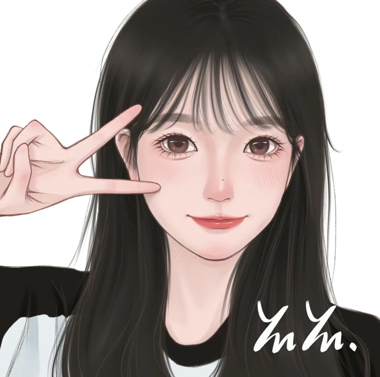 アニメ風リアルな似顔絵を制作します SNSで話題にできる似顔絵！アイコンやプレゼントに！ イメージ3