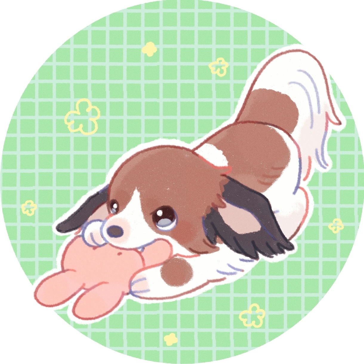うちの子をやさしいアイコンにします 大切なペットをやさしくかわいく描きます♪ イメージ2
