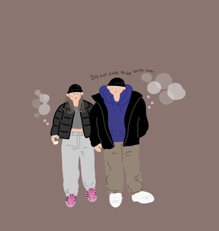 海外風タッチ♡で可愛いイラスト描きます SNS用アイコンや一枚ものイラストならお任せください！ イメージ3