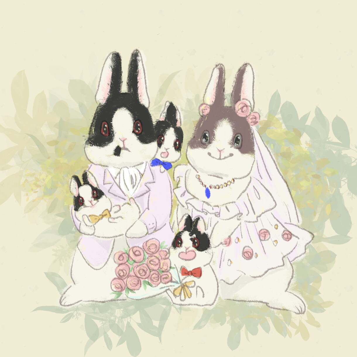 絵本のような可愛いペットのイラストを描きます おうちに飾りたい特別なうちの子アート　ギフトにも˚✧₊⁎ イメージ3