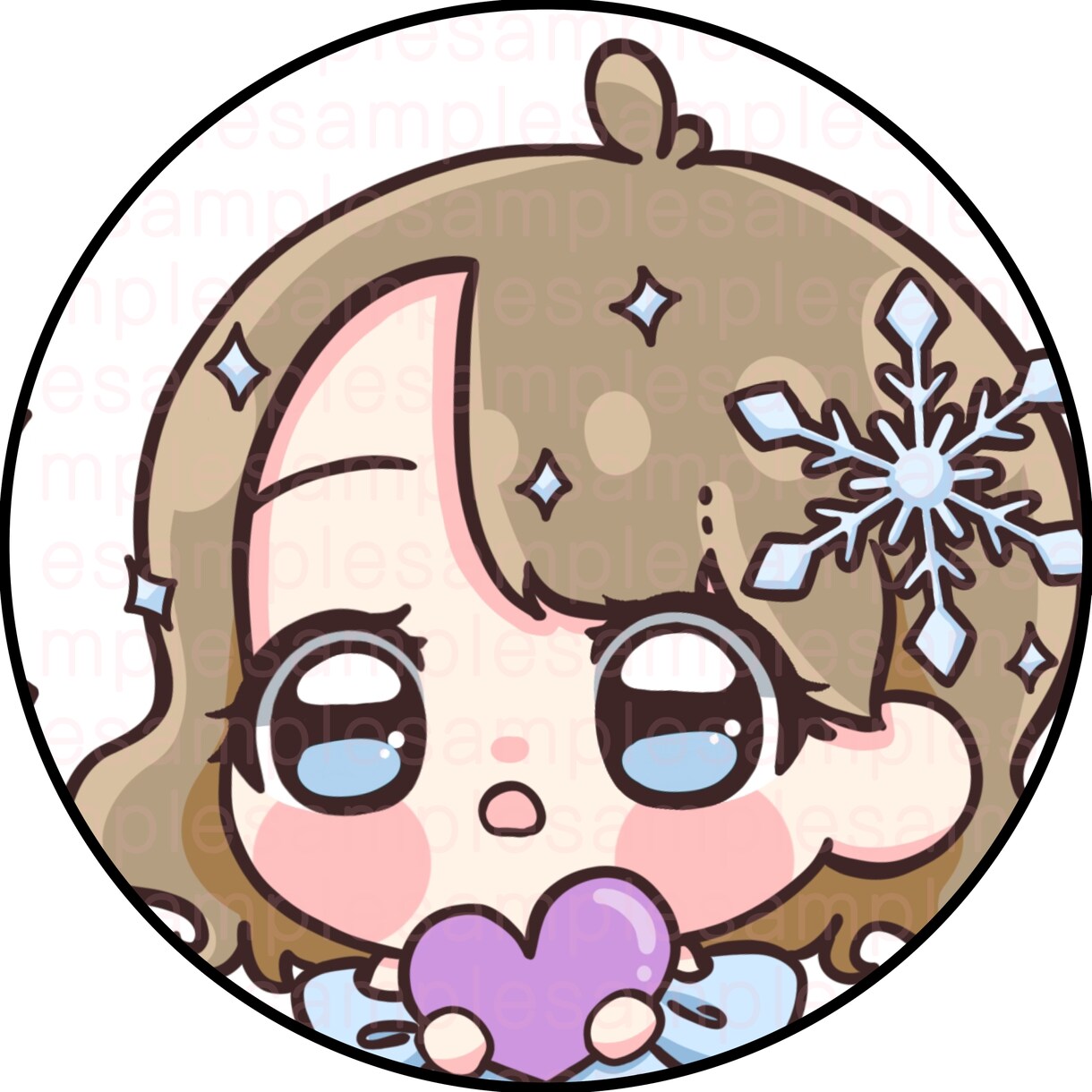 うるっとおめめのアイコンを描きます 可愛いデフォルメイラストをできる限り理想に近く制作します！ イメージ2