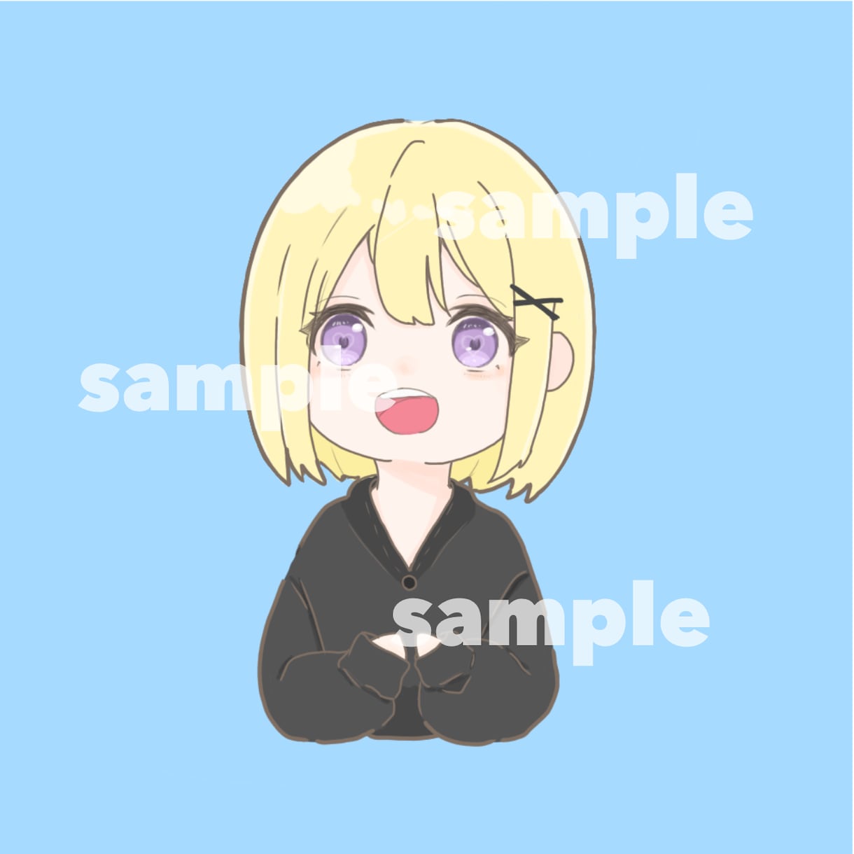 お手頃価格で！ゆるくかわいいアイコン描きます SNSで使えるあなただけのかわいいアイコンを作成致します。 イメージ2