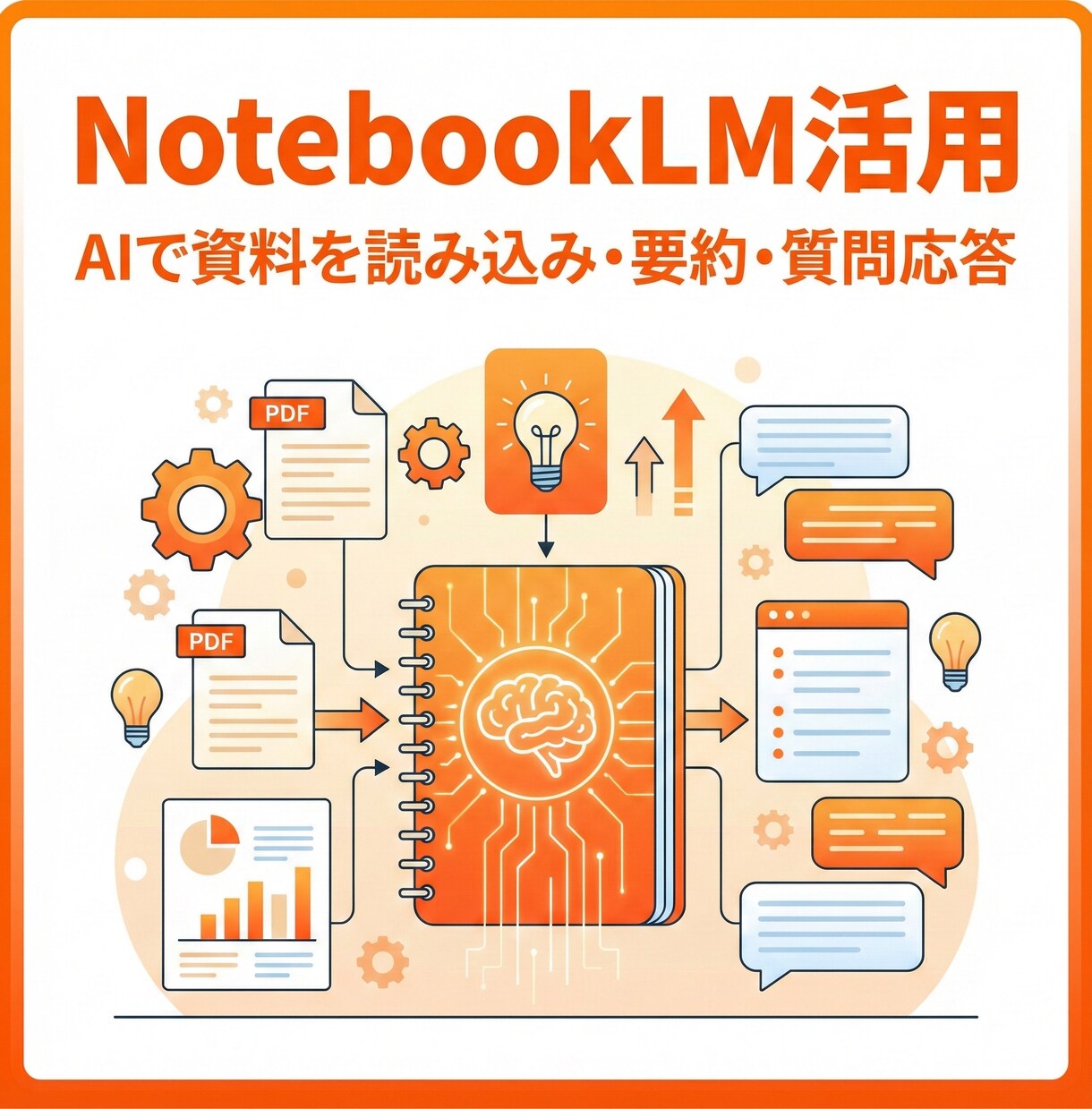 NotebookLMの使い方を教えます AIで資料を読み込み・要約・質問応答を実現 イメージ1