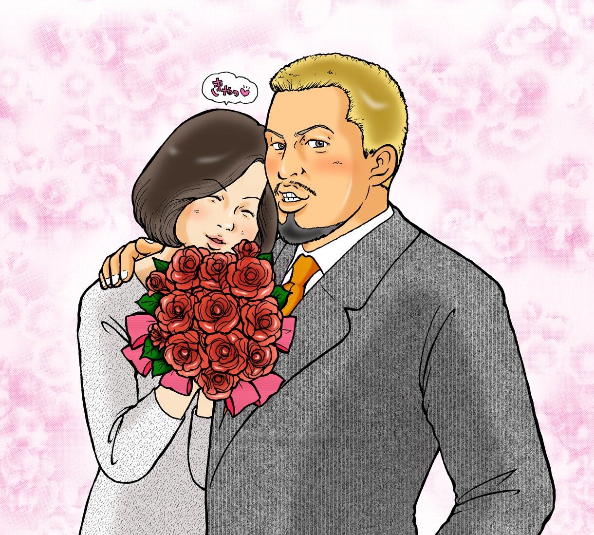 とっておきの記念日用に♥リアル系似顔絵描きます プレゼントに♥お祝いに♥記念に♥お一人様8000円から イメージ4