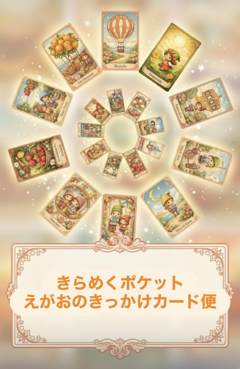 朝の憂鬱を光に変えます きらめくポケット：えがおのきっかけを届ける、魔法のメッセージ イメージ1