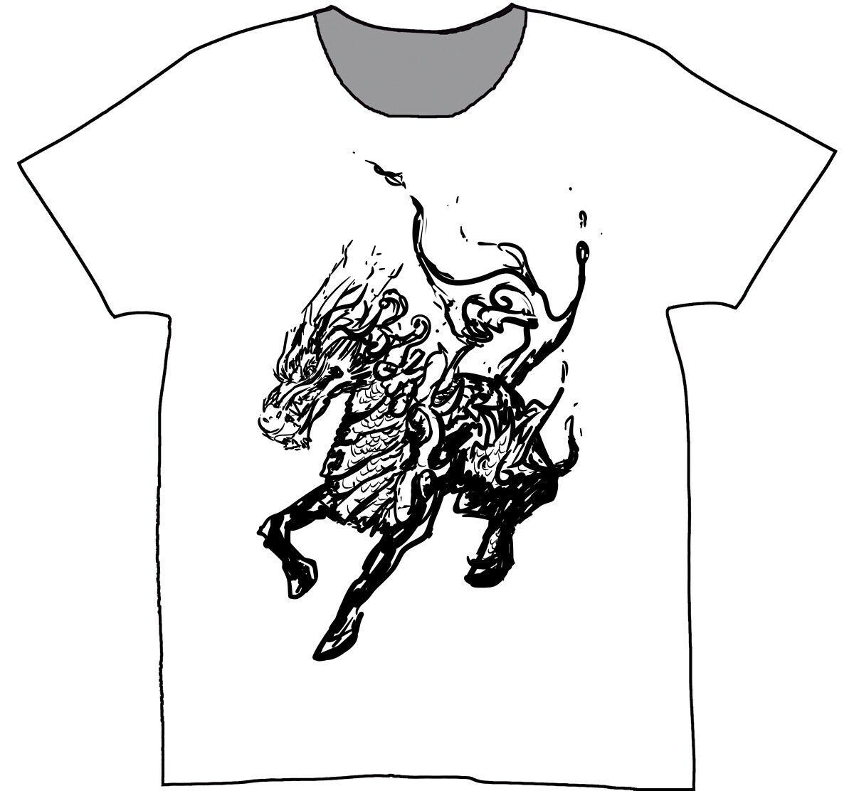 Tシャツ用のイラストデザイン制作致します 可愛い動物系のイラストが得意です イメージ4