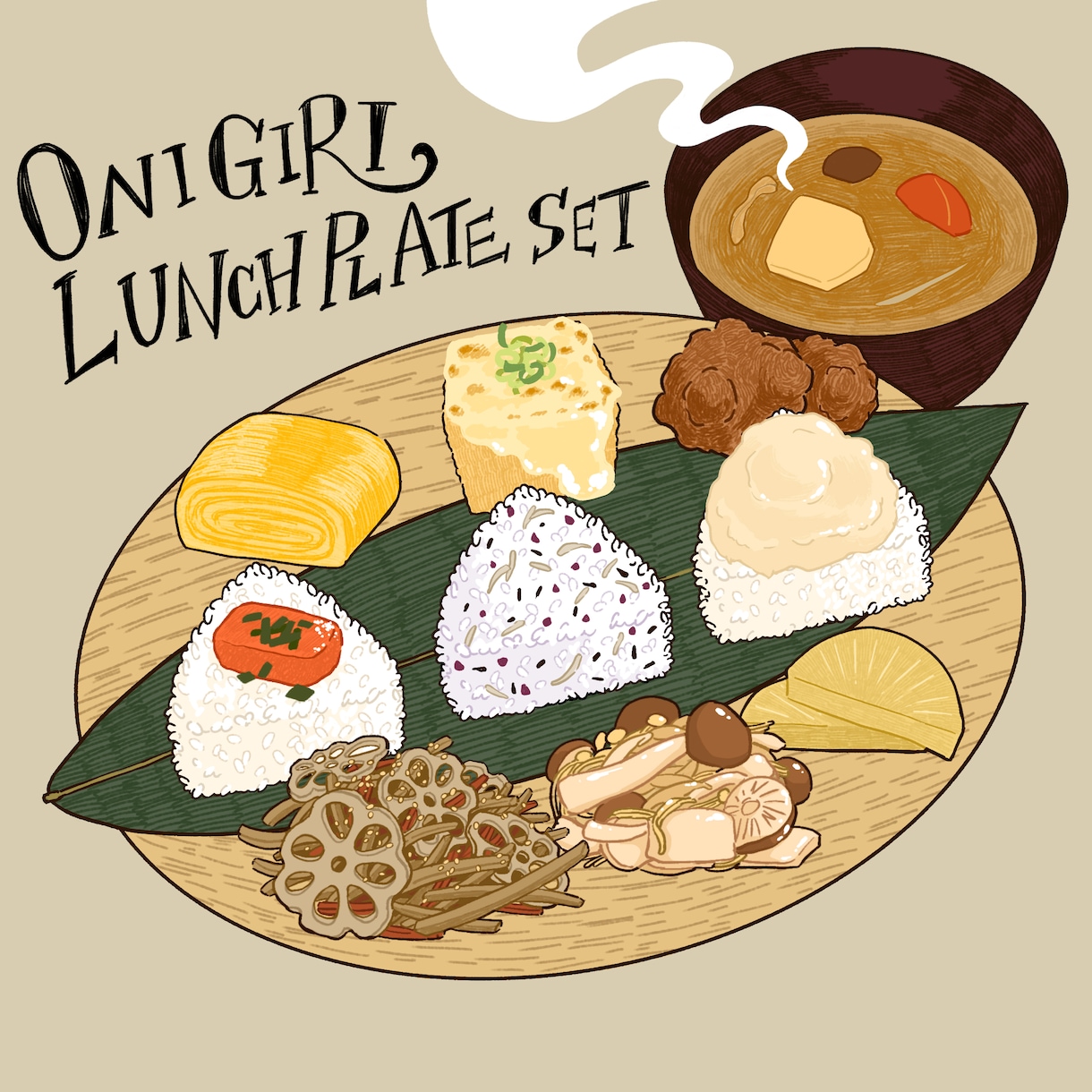 クールなテイストのフードイラストを制作いたします メニューやSNS、Webなどに使う料理のイラストをカッコよく イメージ5