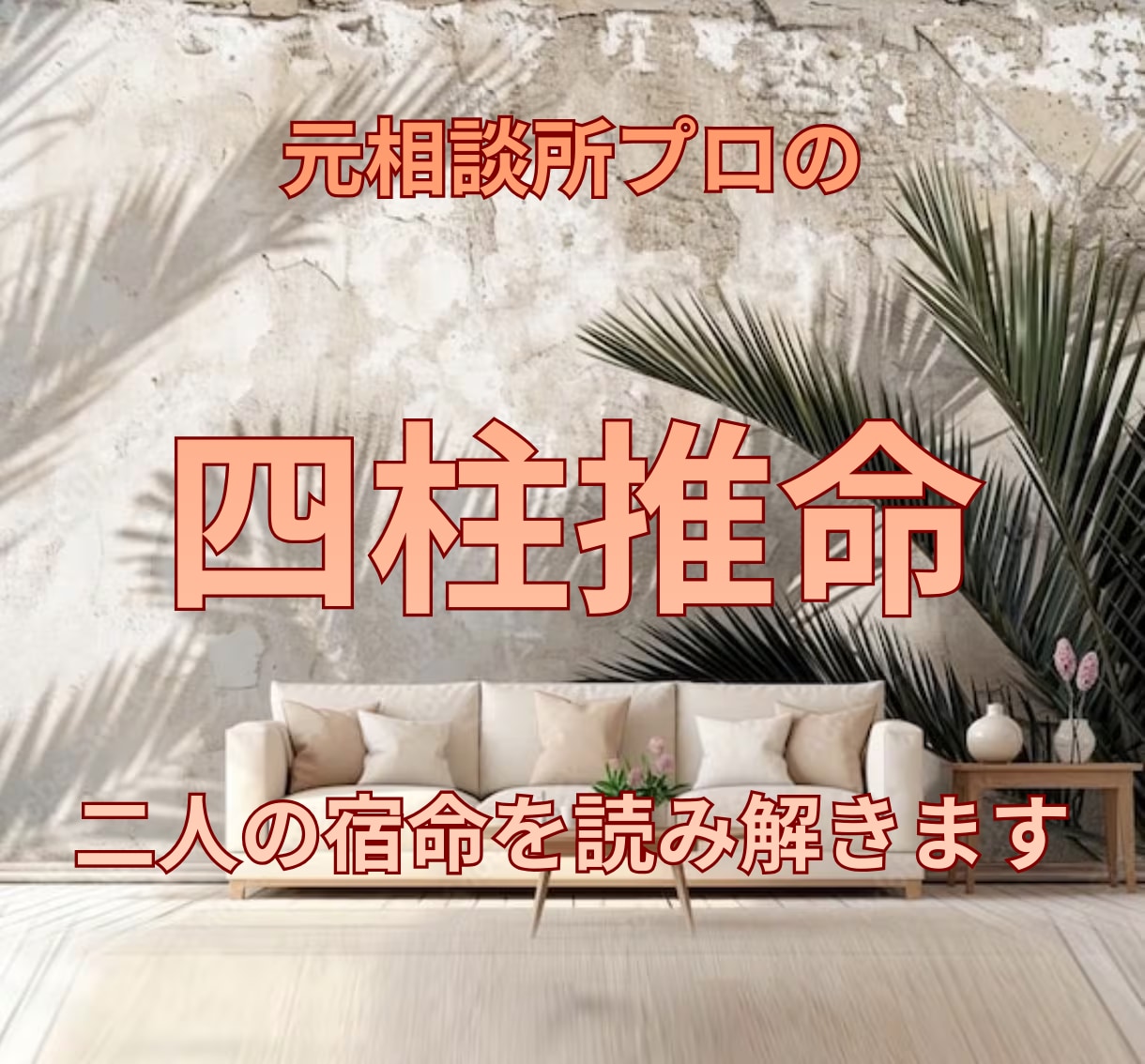 元相談所プロの四柱推命。二人の相性と宿命を伝えます 生年月日から惹かれ合う理由と、すれ違いの解決策を教えます イメージ1