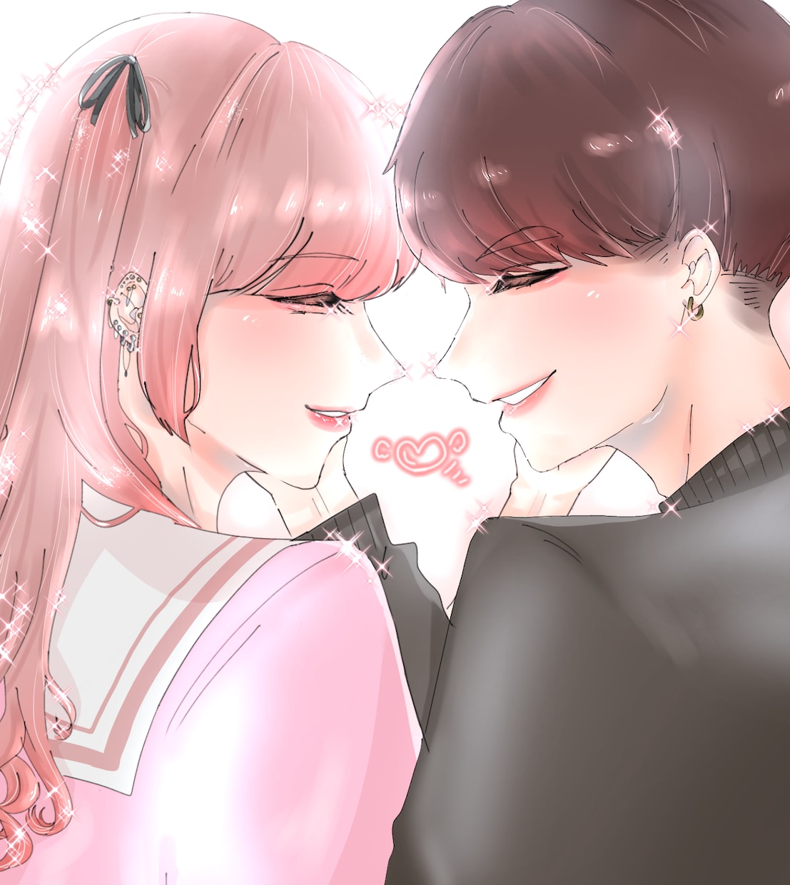 可愛いちびキャラ・似顔絵描きます SNSでの顔になるアイコンを可愛く書かせて頂きます！ イメージ2