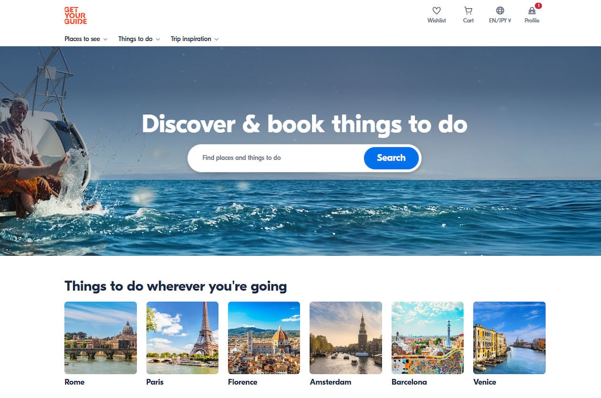 viator、GetyourGuideに登録します GetyourGuide、トリップアドバイザー掲載代行 イメージ4