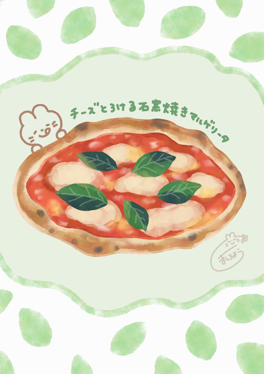 メニュー作成も可！かわいい食べ物イラスト描きます 挿絵やグッズイラストにしてもかわいい優しい雰囲気が得意です イメージ3