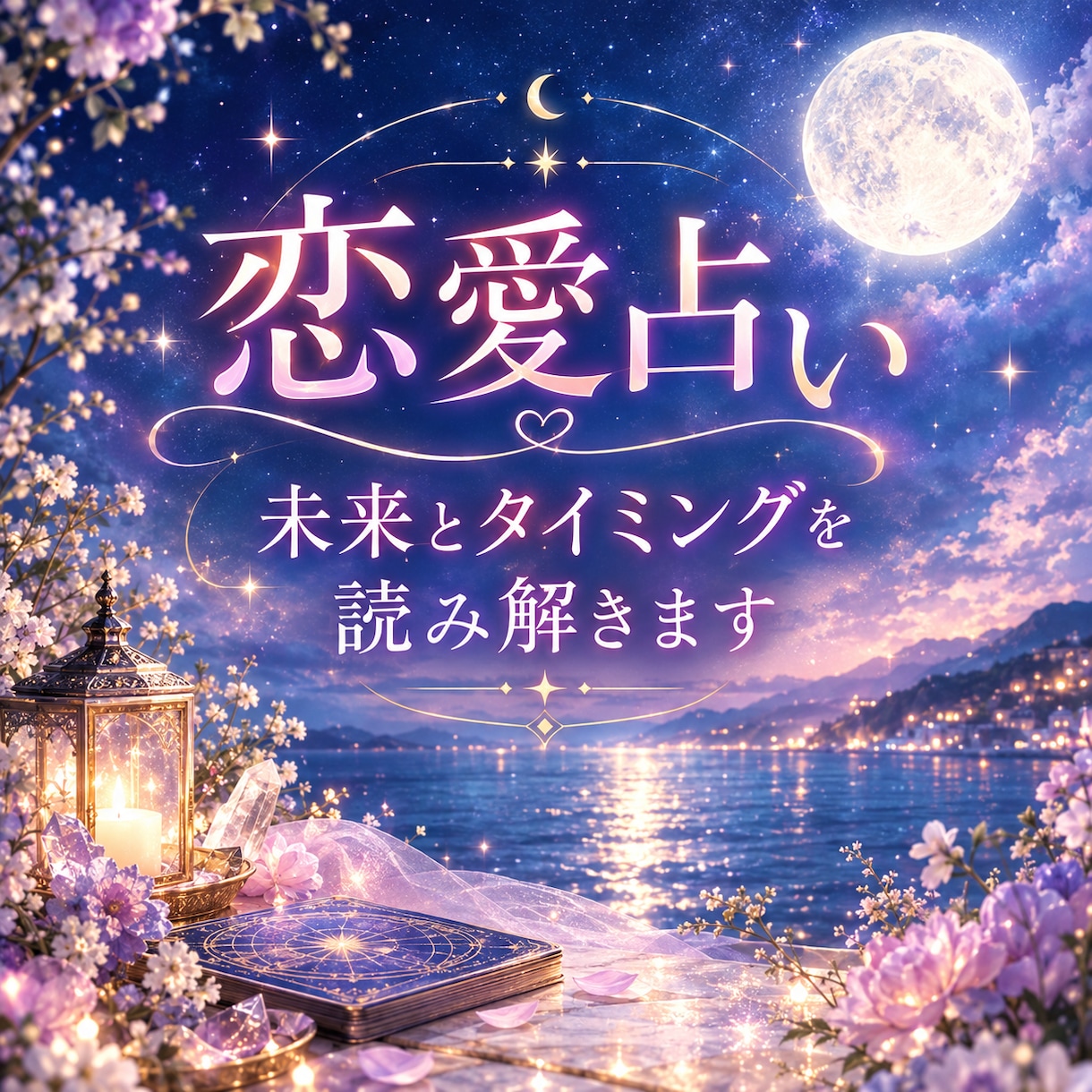 恋愛占い｜恋のタイミングと未来を読み解きます 片思い・復縁・交際中。 恋の行方と未来を知りたいあなたへ イメージ1