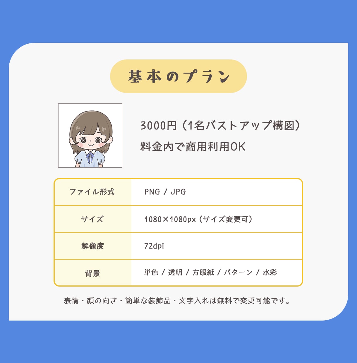 ポップでかわいいデフォルメイラスト制作します SNSや似顔絵プレゼント、LINEスタンプにもおすすめ！ イメージ3