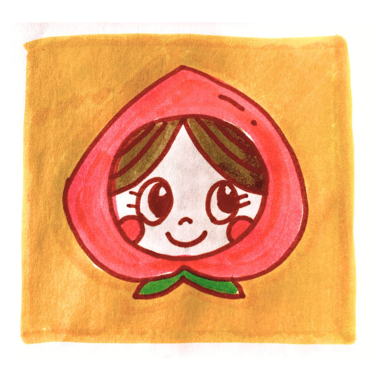 子どもと果物の似顔絵アイコン 描きます 元保育士の2児ママ似顔絵師がやさしい雰囲気の手書きで描きます イメージ8