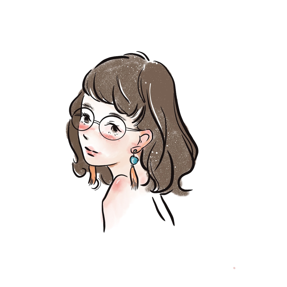 線描き、イラストを書きます シンプルで可愛い、おしゃれイラストを描きます！ イメージ5