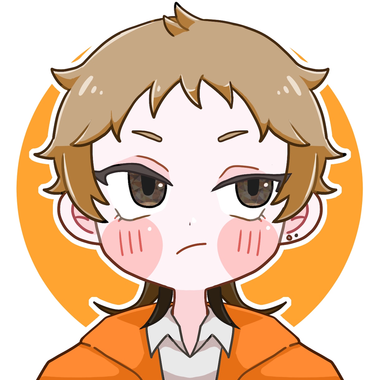 アイコン・ヘッダー・スタンプ等イラストお描きします かわいい系のイラスト描きます！女の子が得意ですが男の子も◎ イメージ6