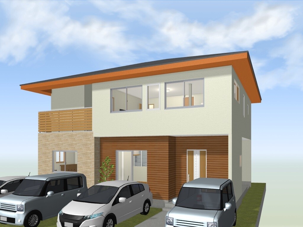 住宅の3Dパース（内観・外観どちらでも）作成します その手間がかかる作業は暇な私に投げて他のことやってください イメージ1