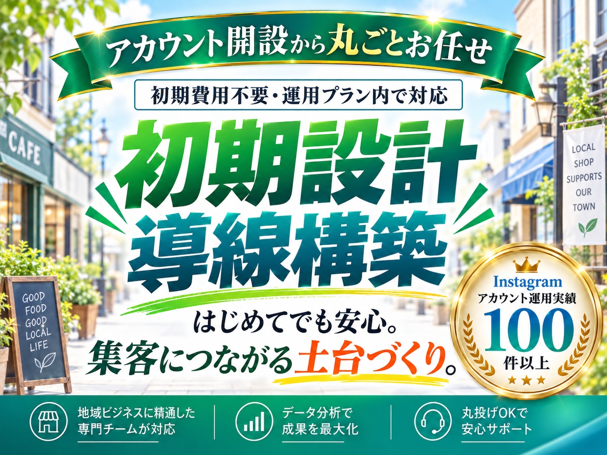 地域で選ばれるInstagram運用をいたします 「地域集客・来店」に強いInstagram運用 イメージ5