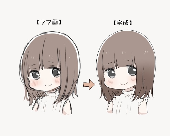 SNSやブログ等に使えるイラスト描きます 柔らかな印象のアイコン・ヘッダーイラスト イメージ2