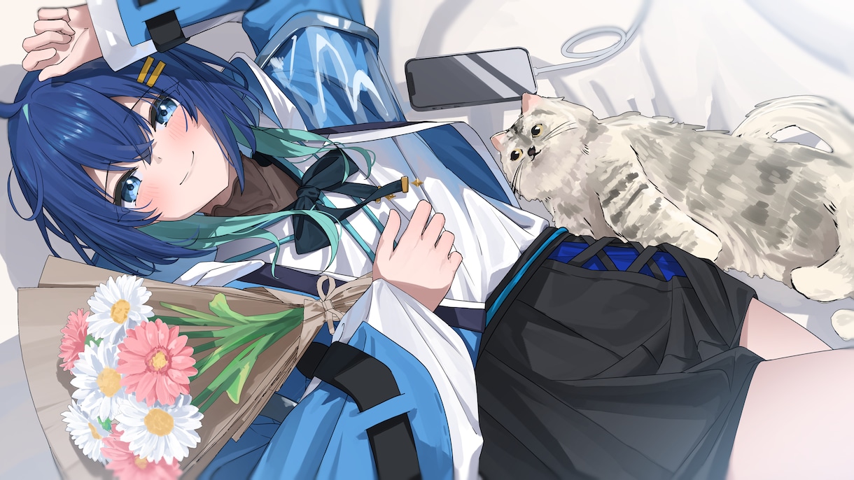 透明感ある綺麗なイラスト描きます MV、サムネイル、グッズ、個人鑑賞等に！ イメージ5