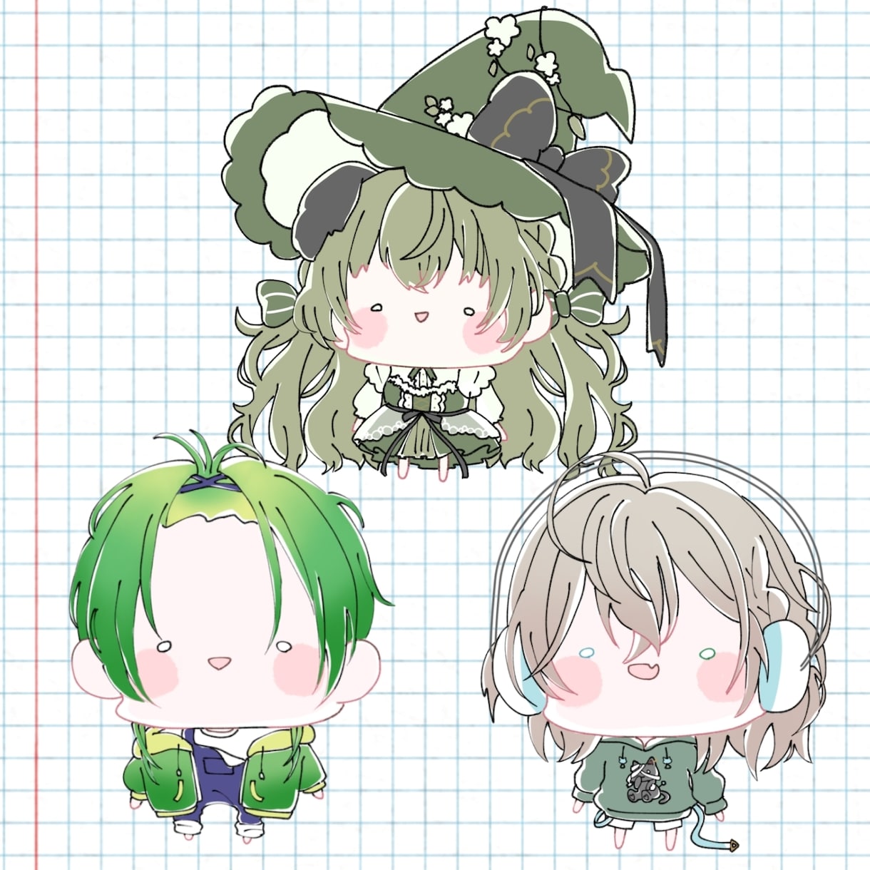 ゆるいSDイラスト描きます SNSで大人気！VTuberさんやプレゼントにも イメージ7