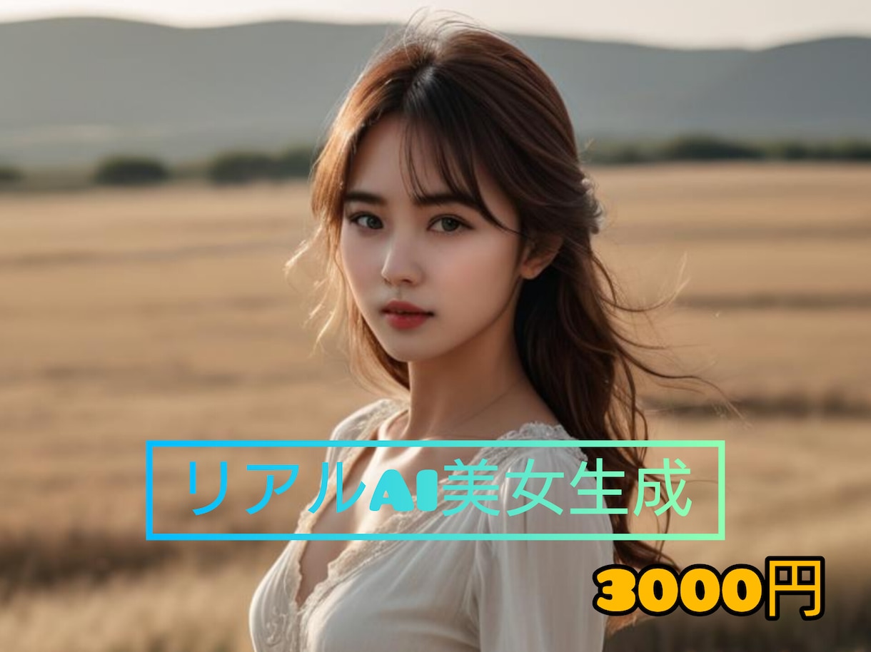 AI画像・AIリアル美女制作を代行します 使えないAI美女ではなくリアルさ重視。 イメージ1
