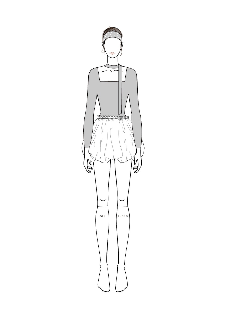 縫製仕様書用、提案用のハンガーイラストを作成します 提案用に関しては柄作成も可能です。 イメージ2