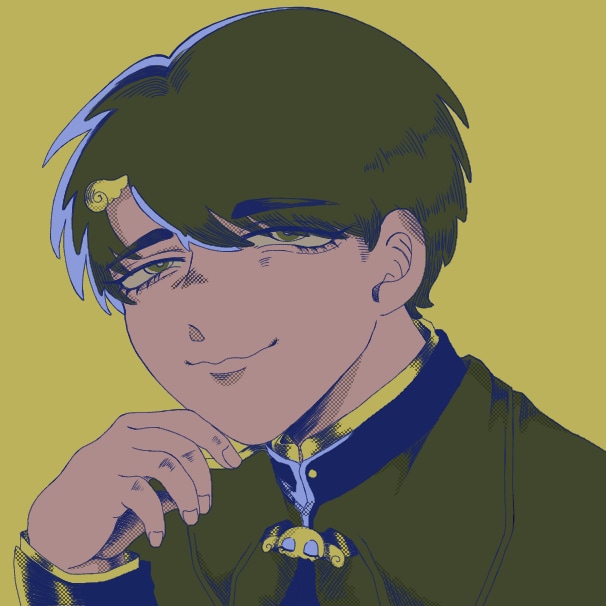 闇を感じるアイコン作成します ちょっとレトロで、暗い、闇を感じるイラストを描かせて頂きます イメージ3