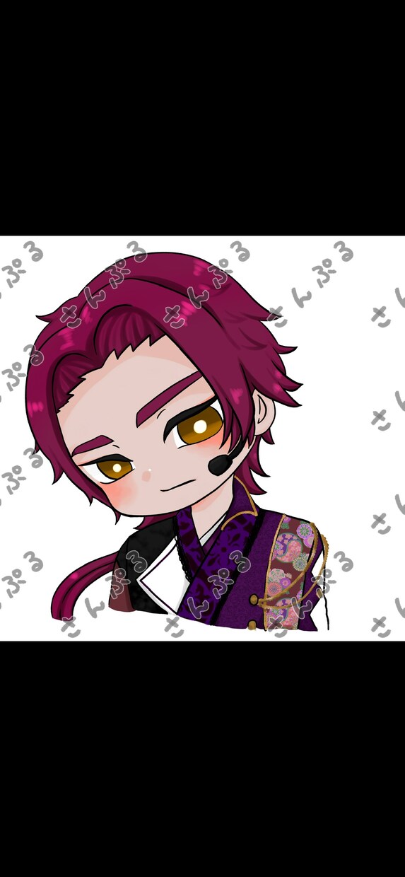 SNSでのアイコンなどに！簡易ミニキャラ描きます コテキャラや量産型や地雷系…、夢主などのイラスト受付中！ イメージ3
