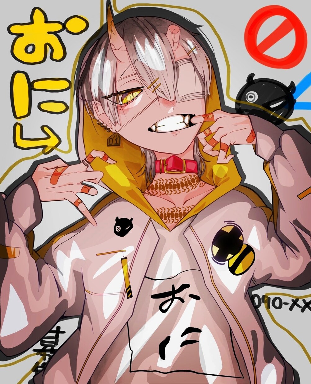 闇可愛いメンヘラチックなイラストを描きます SNSアイコンヘッダーや動画内イラストなど イメージ3