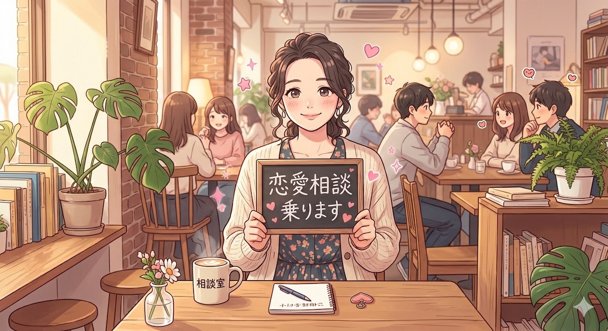どんな恋愛相談も受付けます 恋愛に答えなんてない、一緒に考えましょう イメージ1
