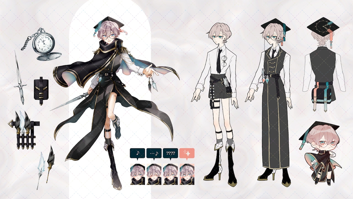 商用可キャラクターデザイン・立ち絵イラスト描きます TRPG・IRIAM・VTuberやグッズなどに イメージ4