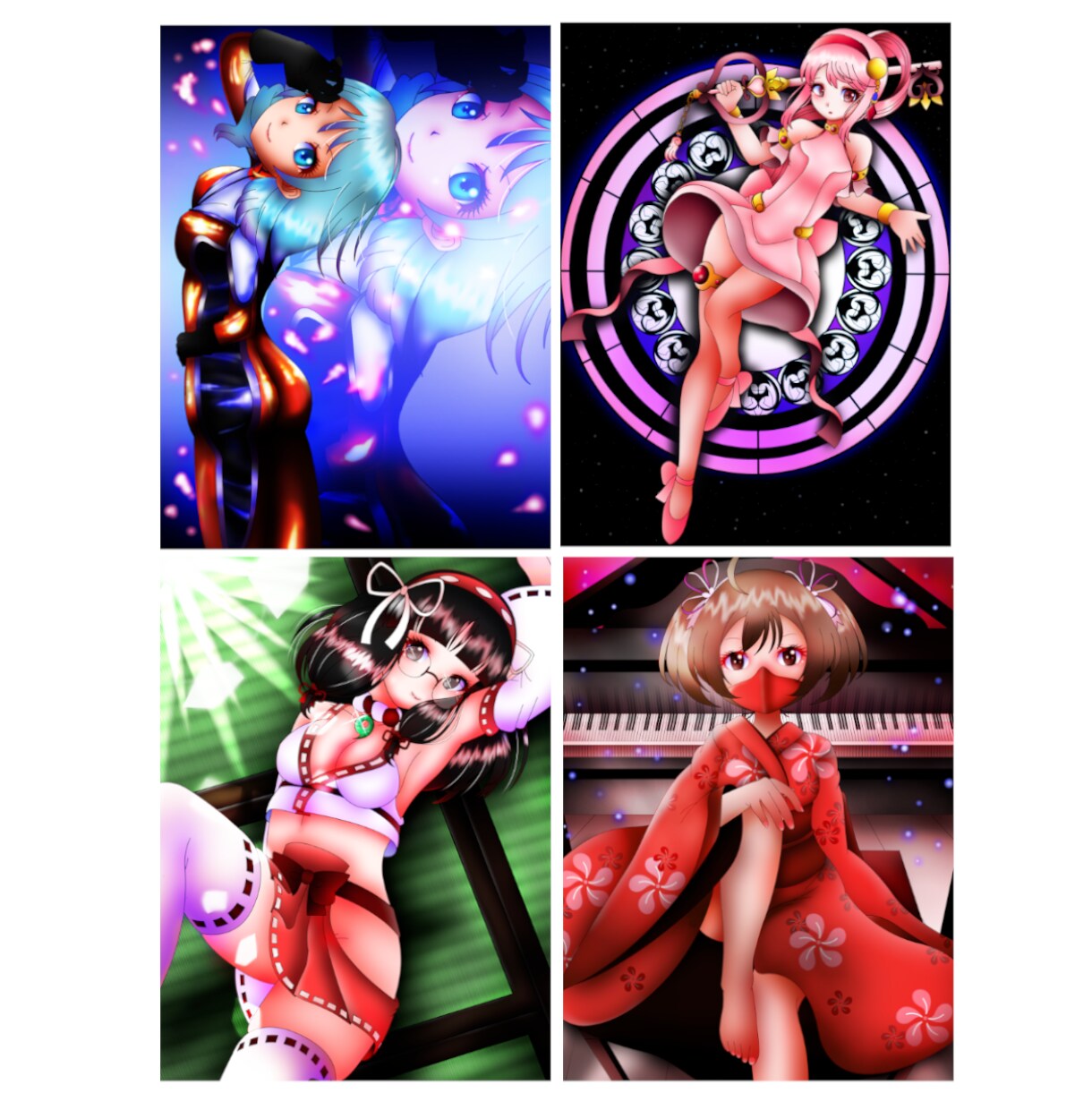 バッジのような立体的で、個性的なアイコンを描きます アイコンや一枚絵の作成！個性的で特徴的だと高い評価を獲得！！ イメージ9
