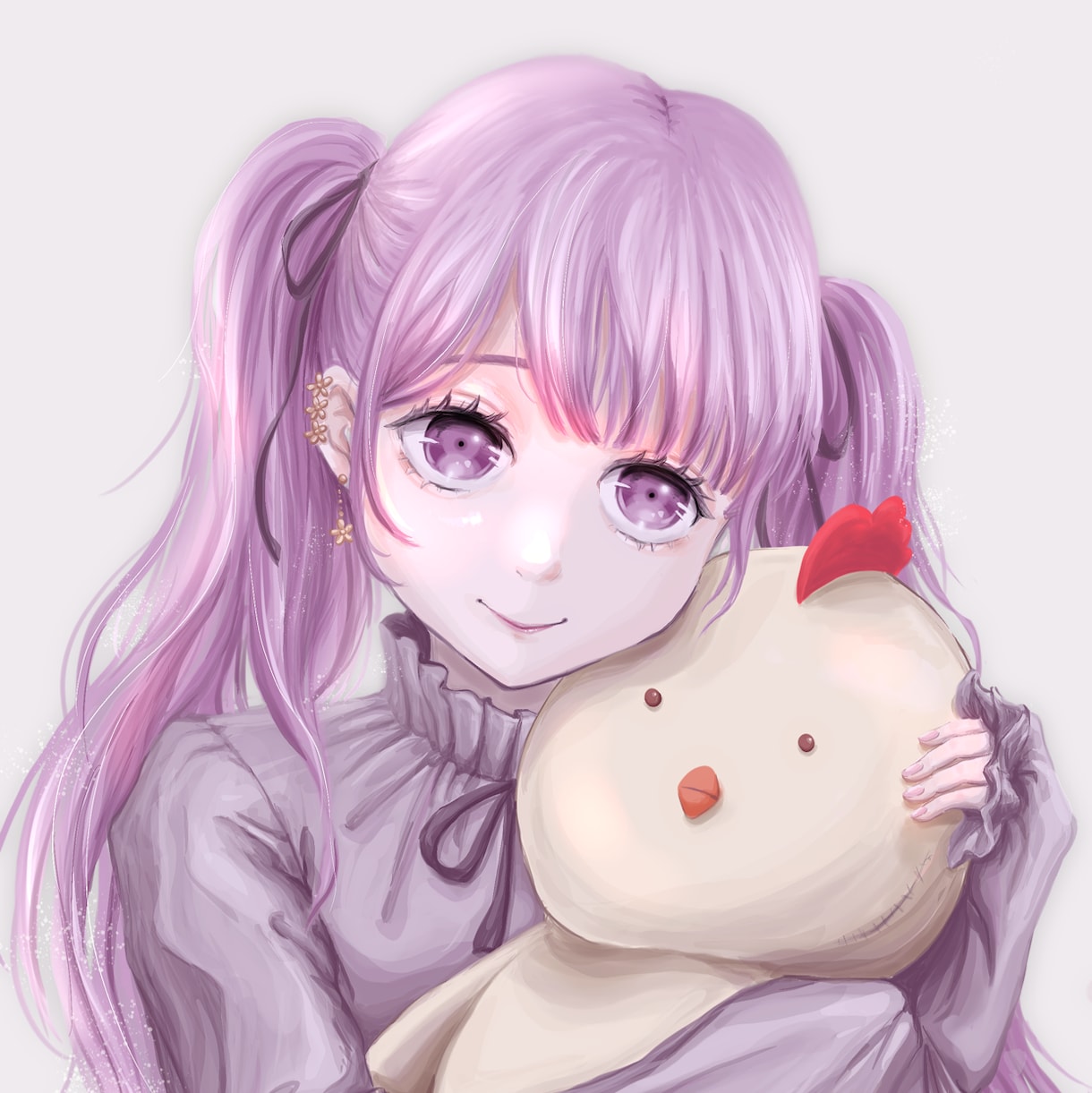 可愛い女の子のイラスト描きます SNSアイコンなどに使えるご希望に沿ったオリジナルイラスト イメージ1