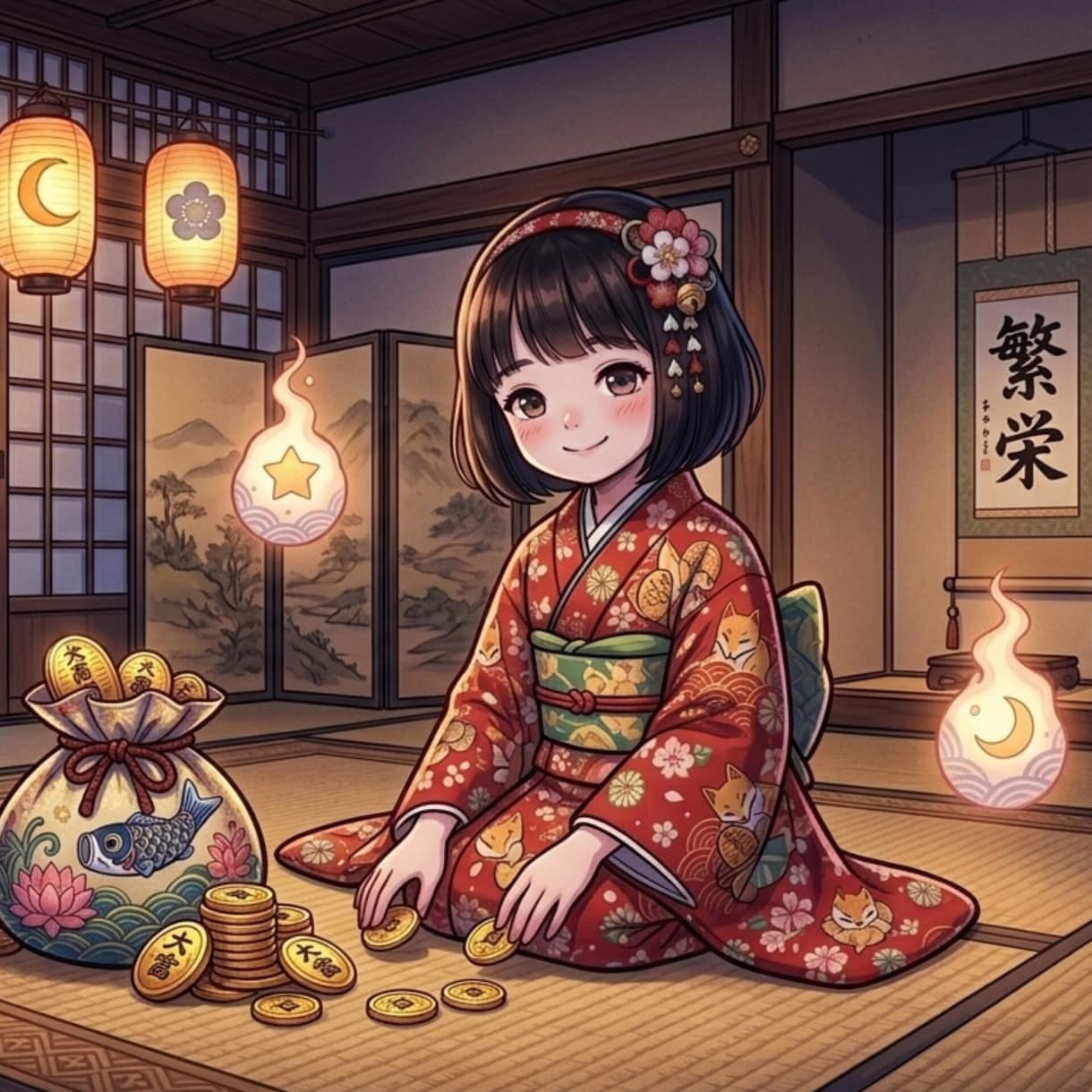 願いを叶える☘️幸運を運ぶ　座敷童子を派遣します 願いは霊的存在にまかせるとスルスル叶います♡幸せ お金 健康 イメージ3