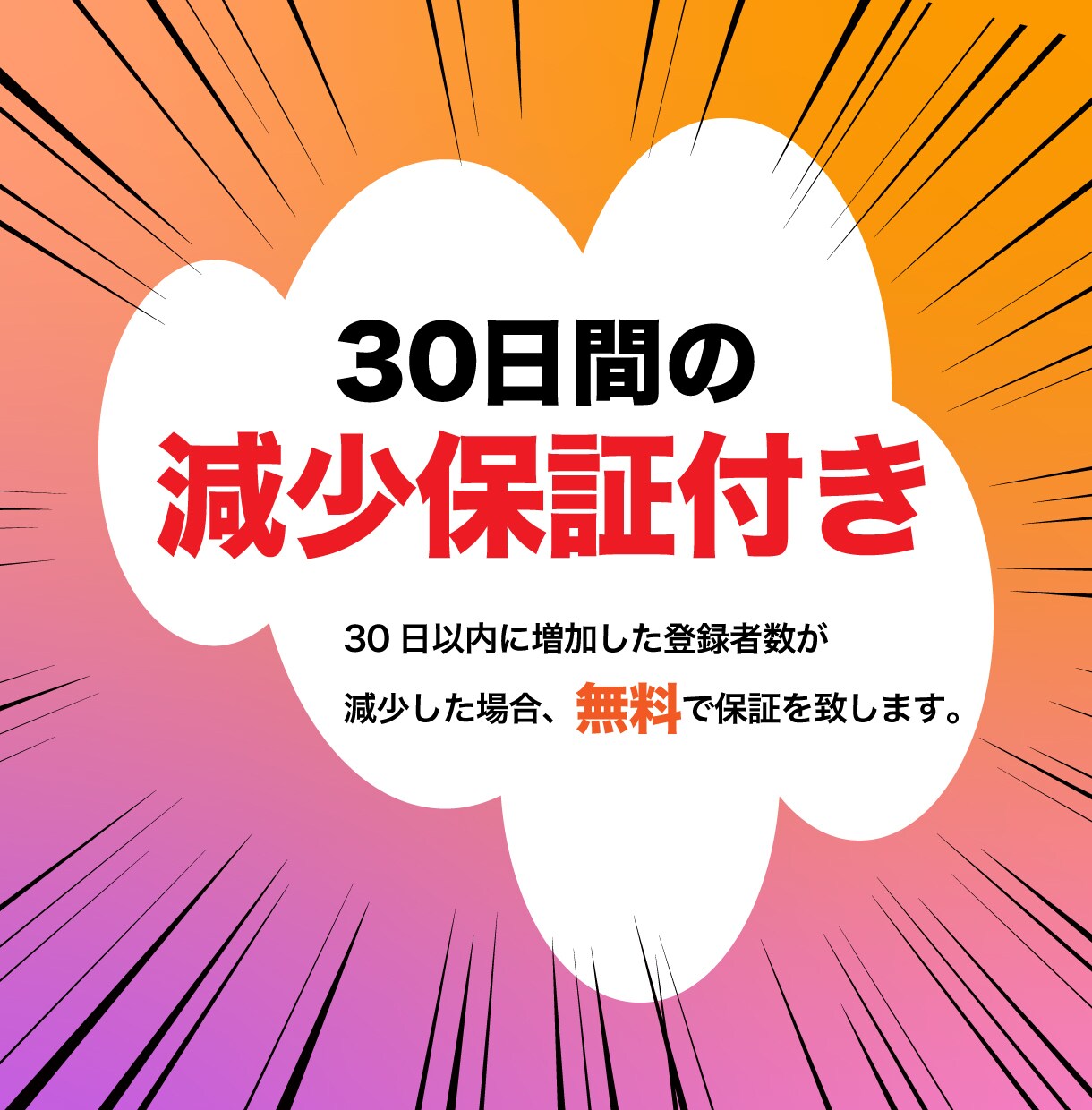 YouTube登録者数1,000人増加させます 【超格安!】高品質　30日間の減少保証付き　凍結リスク無し イメージ2