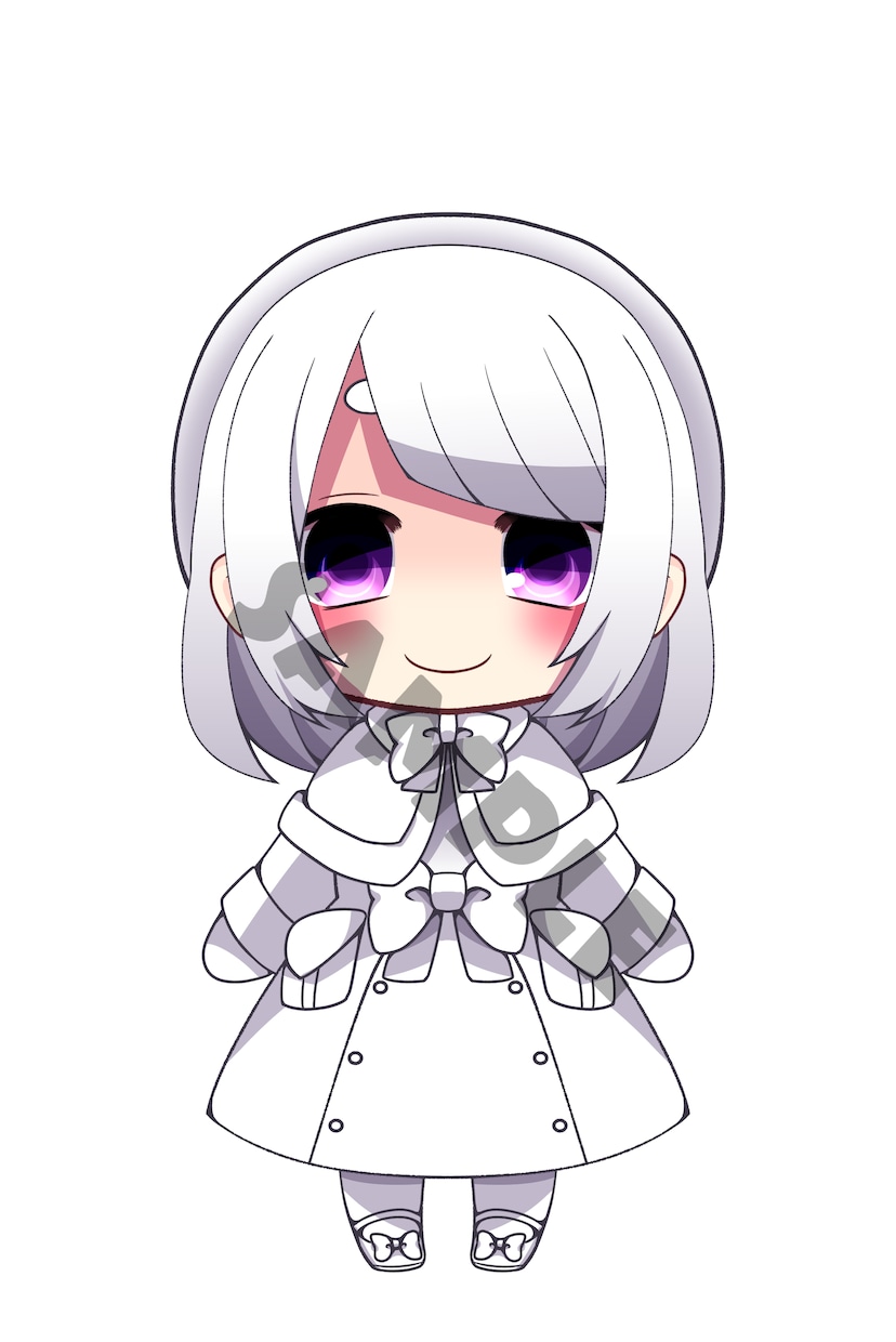 デフォルメ絵柄のパーツ分け立ち絵制作します すでにVTuber活動されている方もOK！ キャラデザ相談可 イメージ3