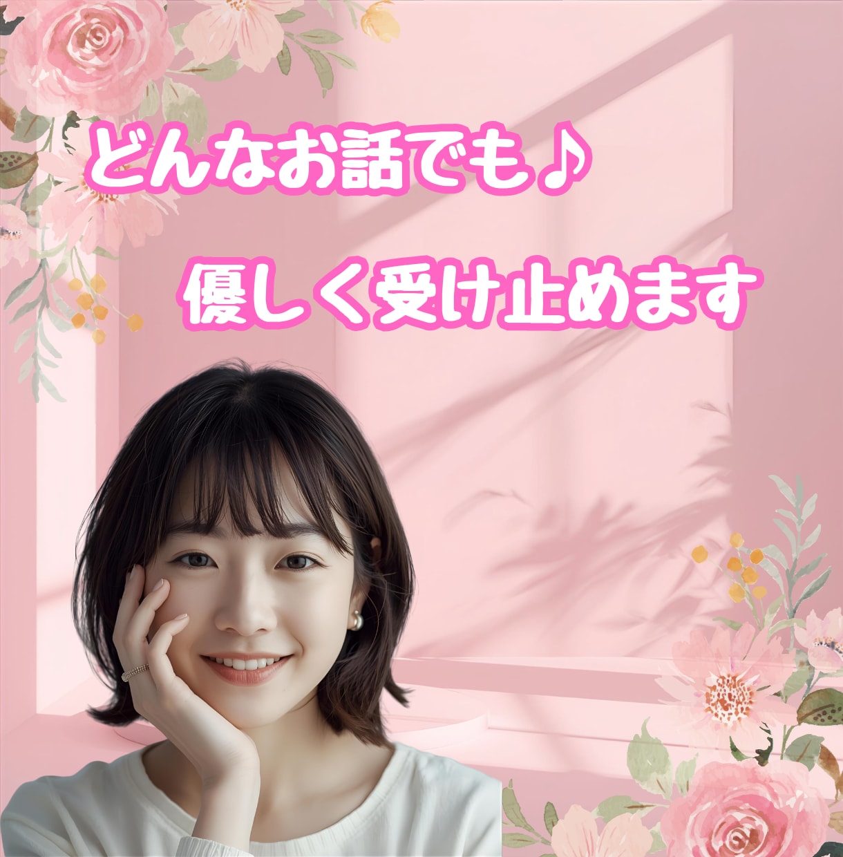 心スッキリ！誰かと繋がりたい気持ち寄りそいます 今すぐ話したい！秘密でも、悩みでも、なんとなくでもOK♪です イメージ1