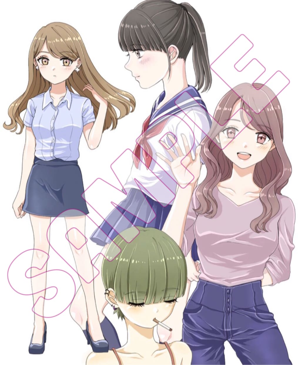 イラスト全般作成いたします ●アイコンや〇〇風タッチも可能！男女のイラスト作成します！● イメージ5