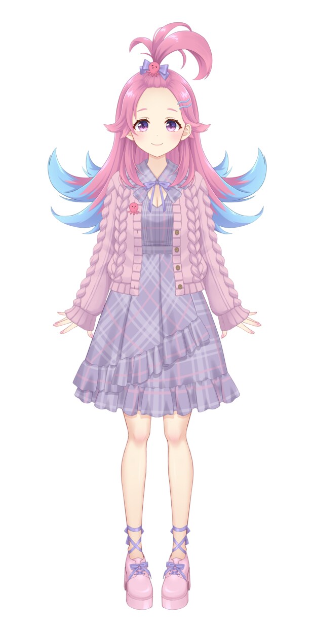 高可動域Vtuberモデルをいちから作ります キャラデザからLive2Dモデリングまで全てお任せください！ イメージ4