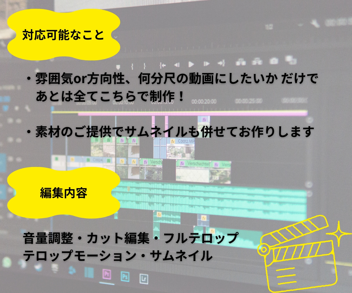 丸投げOK！アーカイブから切り抜き動画作ります サムネイルもおまかせ可能！ポイント指定不要！ イメージ2