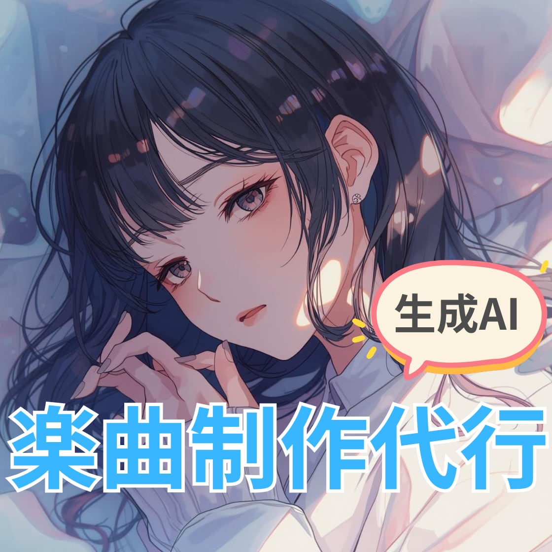 あなたのオリジナル曲を生成AIで作ります 3曲提案→お好きな1曲を選んで納品 個人利用、商用利用OK! イメージ1