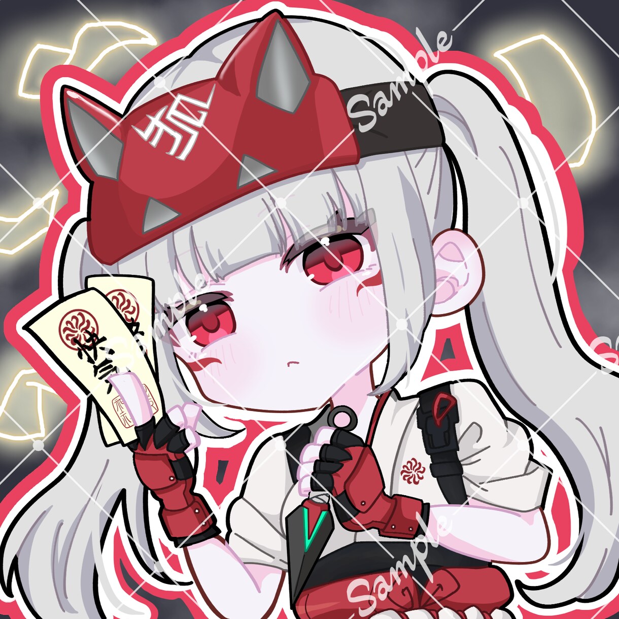 ゆめかわ・やわらか塗りデフォルメアイコン制作します ふんわり雰囲気で可愛く描きます イメージ4